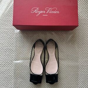 Roger Vivier PVC Ballerinas